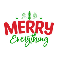 Fototapeta premium Merry Everything
