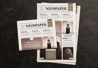 The Neospaper A3 Indesign Template