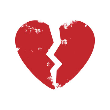 recommend clip art: broken heart love relationship icon, red love grunge