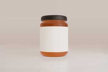 Honey Jar Clean Mockup Image
