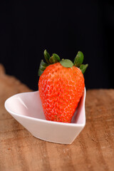 ripe strawberry fruit tasty healthy natural food red strawberry fruit rosettes