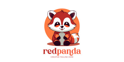 Red Panda Vector Illustration: Perfect for Logo, Icon, Design, Poster, Flyer, and Advertisement