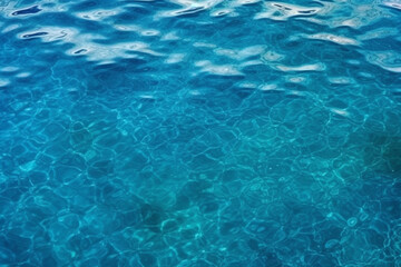 Obraz premium Blue sea wave texture