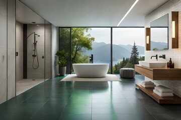 Fototapeta premium modern living room