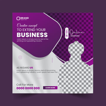 Corporate Social Media Post Design