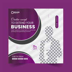 Corporate Social Media Post Design