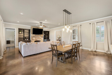 Fototapeta premium home dining room 