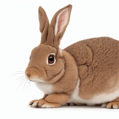 Obraz premium rabbit isolated on white background
