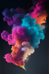 Fototapeta premium Colored Smoke