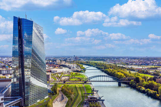 European Central Bank in Frankfurt a. Main, Germany