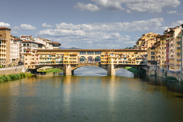Fototapeta na wymiar Cityscape. Travel destinations. Florence cityscape. Ponte Vecchio