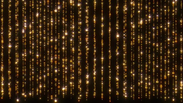 Abstract colorful blurred or softy bokeh dots neon lights on dark background