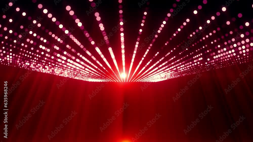 Poster abstract colorful blurred or softy bokeh dots neon lights on dark background