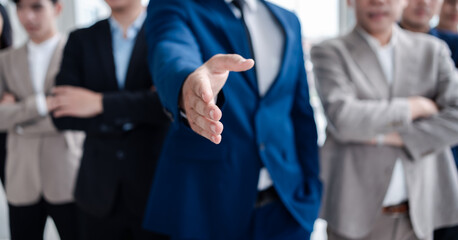 Selective new career recruitment join your team. recruiting and human resource. job search for...