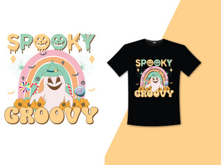 Halloween typography vector T-shirt design