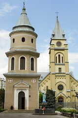 Obraz premium View of a christian church