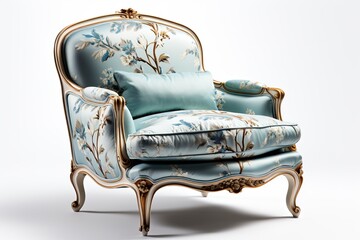 An exceptional Louis XV style chair exudes unrivaled style and individuality. Unique model of Louis XV provencal chair.