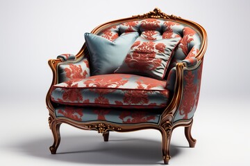An exceptional Louis XV style chair exudes unrivaled style and individuality. Unique model of Louis XV provencal chair.