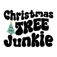 Christmas Tree Junkie Svg