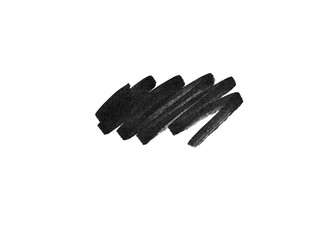marker lines isolated brush stroke mark hand draw