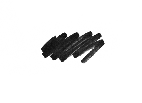 marker lines isolated brush stroke mark hand draw