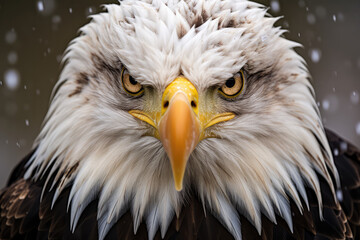 Obraz premium Eagle in the wild, wildlife photography