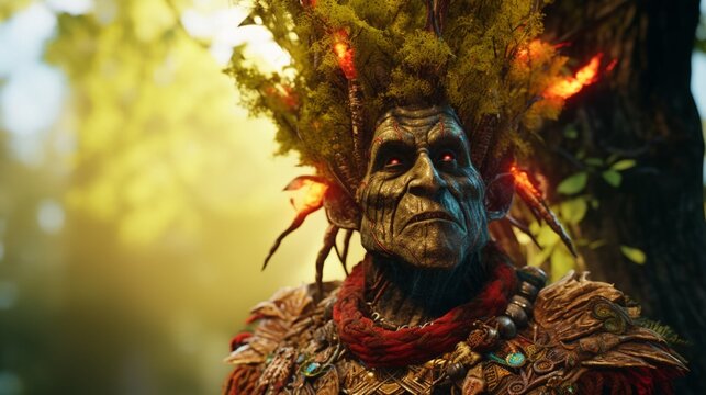 a Tree Shaman in the.Generative AI