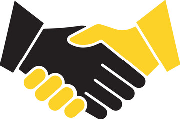 handshake vector illustration