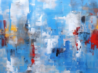 Abstract oil painting background. Color texture. Fragment of artwork. Brushstrokes of paint.