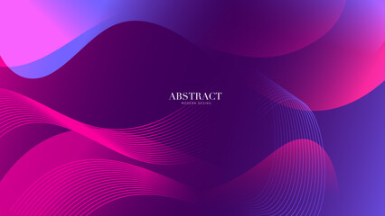 abstract background with lines, Gradient