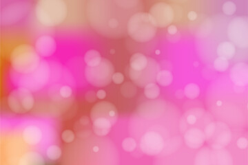 Pink bokeh background