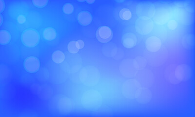blue bokeh background
