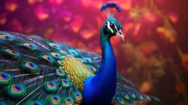 Bunte Pracht: Der Pfau als Symbol der Anmut