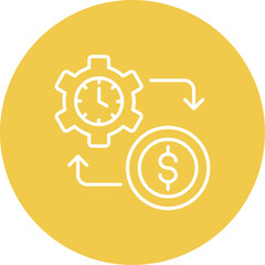 Time Is Money Icon