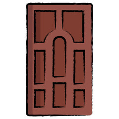 Hand drawn Door icon