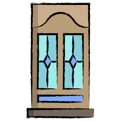 Hand drawn Door icon