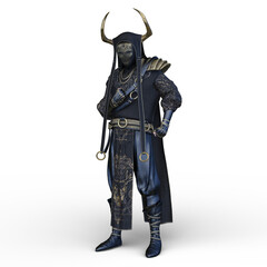 鉄の仮面をかぶった戦士