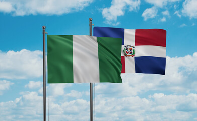 Belgium and Nigeria flag