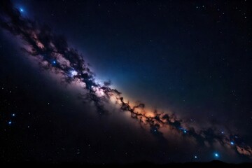 Obraz na płótnie Canvas starry night sky