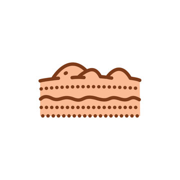 recommend clip art: Chronic blistering black line icon. Dermatology disease.