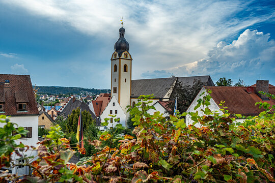 Sommerabend in Schwandorf in der Oberpfalz