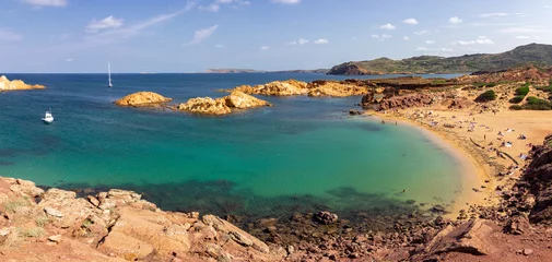 Foto auf Acrylglas Cala Pregonda, Insel Menorca, Spanien Pregonda beach in the north of Menorca (Spain)