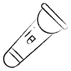 Hand drawn Flashlight icon