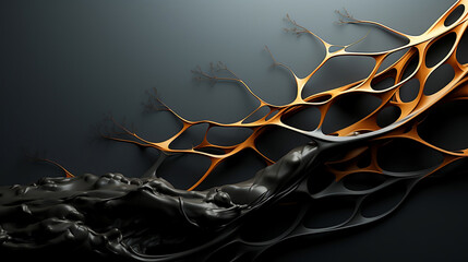 Black friday concept, background for ad or promotion, ai generative