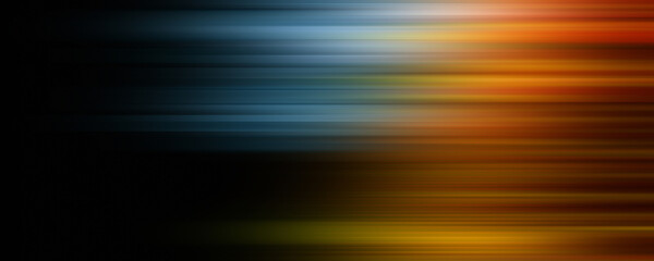 Fantastic stripe panorama background design illustration - 636018254
