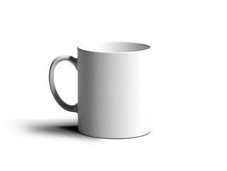 Weißer Kaffee Becher, Tee, Mockup, Freigestellt, Isoliert