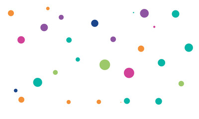 festival vector polka dot pattern background