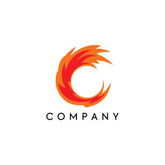 Fire logo design, flame logo, sports logo, energy logo, power logo, gas logo, eps