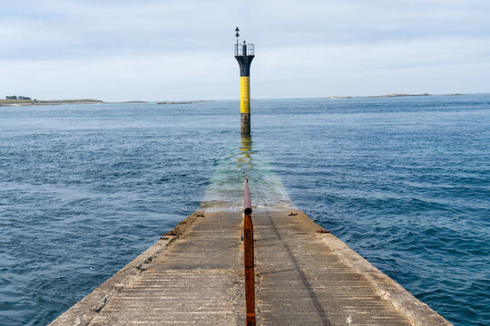 Anleger f&uuml;r die F&auml;hre zur Ile de Batz in Roscoff, Bretagne