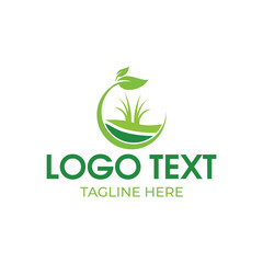 lawn care logo design